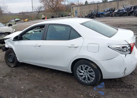 2018 Toyota Corolla Le z USA, uszkodzony, nr VIN 2T1BURHEXJC104973
